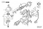 Bosch 0 603 278 442 PWS 6-115 Angle Grinder 240 V / GB Spare Parts PWS6-115